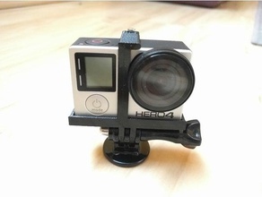 gopro hero 4 logements de la caméra 3d print model - Mito3D