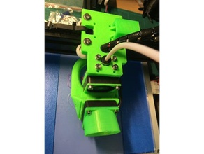 aneta2 x-carriage inlc belt tensioner ready mgn12h 3d printing anet a2 carriage block 3d print model - Mito3D