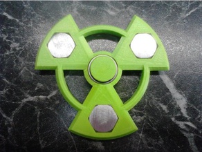 spinner - toxic 1 Spielzeug & Spiele 3d print model - Mito3D