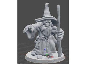 sihirbaz fantezi insanlar 3d print model - Mito3D