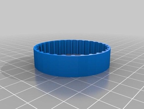 my customized parametric timing belt parts 3d print model - Mito3D