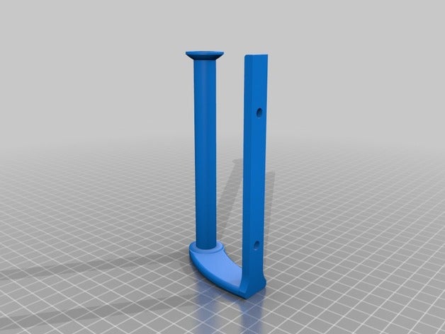 soporte de papel higiénico cuarto baño accesorios el inodoro 3D print model - Mito3D