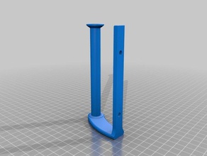soporte de papel higiénico cuarto baño accesorios el inodoro 3d print model - Mito3D