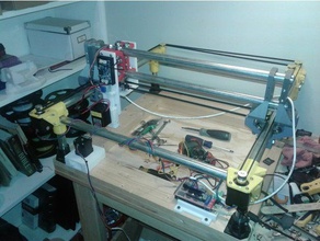 corexy gravador do laser diy 3d print model - Mito3D
