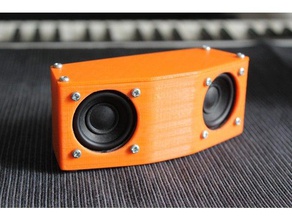 basic portable speaker audio gadget tragbare Lautsprecher 3d print model - Mito3D