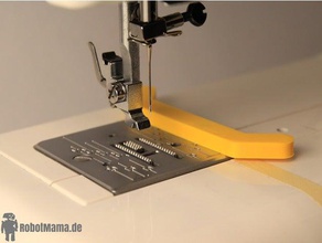 custom magnetic sew guide diy adjustable customizable customized customizer challenge filament magnet neodym neodymium robotmama sewing aid machine 3d print model - Mito3D