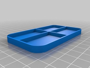 mixing wells - Zubehör kundengebundene 3d print model - Mito3D
