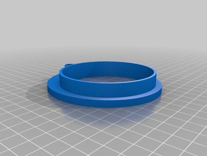 wire wrap círculo anterior La impresión en 3d 3d print model - Mito3D