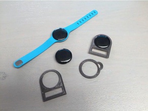 staffa di supporto ble energia bassa bluetooth ibeacon braccialetto tipo inseguitori organizzazione 3d print model - Mito3D