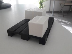 cartone modello decorazione scopo mobilia di box la scrivania fabbrica logistica le riunioni tavolozza presentazione prodotto realistici stock 3d print model - Mito3D