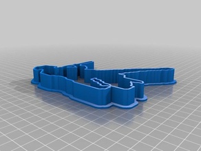 hamilton soldier cookie cutter kitchen & dining customized 3d print model - Mito3D