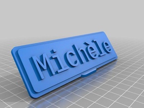michele ofis özelleştirilmiş 3d print model - Mito3D