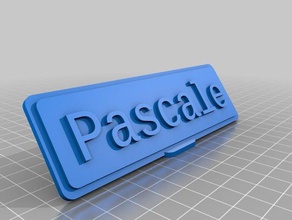 pascale office customized 3d print model - Mito3D