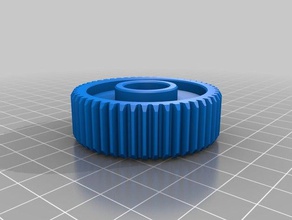 my customized spur gears 50z engineering 3d print model - Mito3D