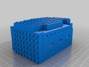 lego chip e costume robotics chiperemix 3d print model - Mito3D