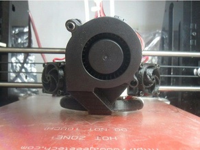 Schicht-fan dual-extruder 3d-Drucker Teile 3d print model - Mito3D