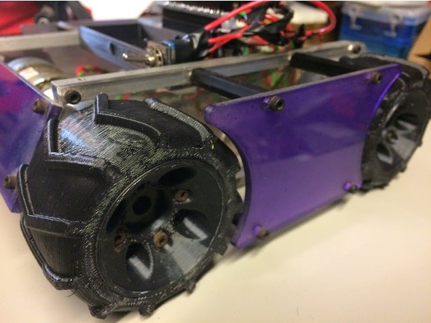 airless-Reifen in der Robotik Reifen 3D print model - Mito3D