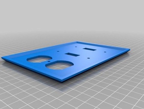 wally - wall plate customizer household customized 3d print model - Mito3D