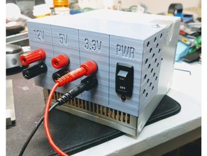 atx benchtop power supply electronics 3d print model - Mito3D