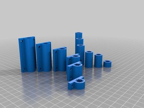 lineal rodamientos de 8mm Impresora 3d las piezas cojinete cnc máquina linear del rodamiento 3d print model - Mito3D