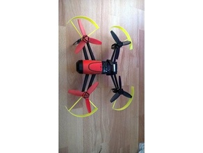 bebop exterior pára-choques r c veículos o drones papagaio 3d print model - Mito3D