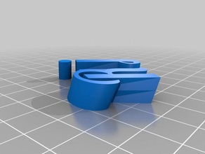 raj Schlüsselanhänger kundengebundene 3d print model - Mito3D