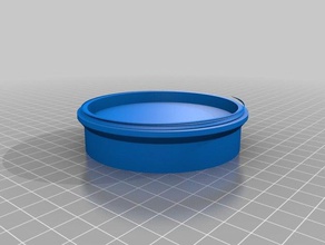 il mio personalizzato scatola tonda coperchio a vite spinner famiglia su misura 3d print model - Mito3D