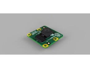 raspberry pi camera module v21 model 3d print model - Mito3D