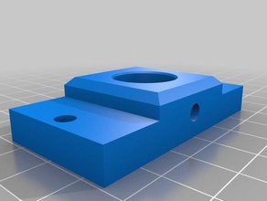 sparkcube easy hotend holder e3d heads 16 mm diameter 3d printer parts 3d print model - Mito3D