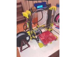 prusa i3 - ultrastrong iron frame anet a8 inspired 3d printers upgrade 3d print model - Mito3D