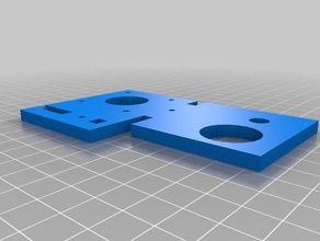 ctc i3 z axis stabilizer bowden mount 3d printer parts 3d print model - Mito3D
