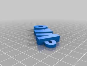 volvo Schlüsselanhänger kundengebundene 3d print model - Mito3D
