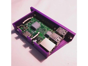jesc hypercube 2020 raspberry pi 3b mont v10 L'imprimante 3d de pièces D'ici à extrusion l'imprimante le les pieuvres octoprint la framboise 3 3d print model - Mito3D