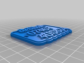 2 delilah Anahtarlık özelleştirilmiş 3d print model - Mito3D