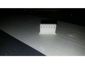 jst vh conector de 6 pinos anet a8 heatedbed partes 6-pin pin heatbed viveiro jst-vh 3d print model - Mito3D