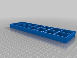 my customized pill boxv4 containers 3d print model - Mito3D