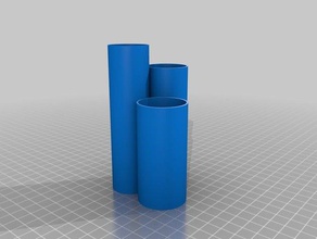 simple sostenedor de la pluma organización 3d print model - Mito3D