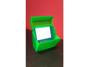 35 pulgadas, cuadro de disco los contenedores disquete el origami caja almacenamiento 3d print model - Mito3D