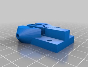 kossel mini carriage r2 remix credit boksbox 3d printer parts delta 2020 3d print model - Mito3D