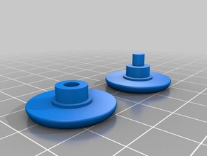 spinner casquettes jouets mécaniques 608 roulement fidget 3d print model - Mito3D