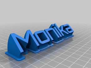 moni office kundengebundene 3d print model - Mito3D