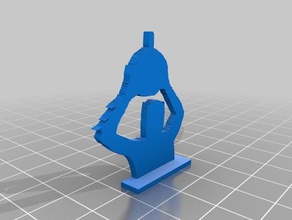batman lanzar la bomba silueta de adam west las esculturas 3d print model - Mito3D