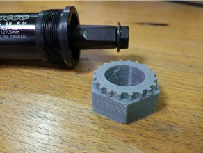 suporte inferior da ferramenta ferramentas manuais bicicleta moto bsa pinha 3d print model - Mito3D