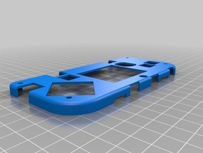 makerbuino plaque frontale ancien design laid les jeux vidéo 8-bits arduino le bricolage gamebuino rétro 3d print model - Mito3D