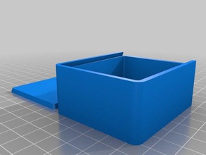 parametrik kutusu sürgülü kapak 65 x 55 25 araç sahipleri & kutu özelleştirilmiş 3d print model - Mito3D