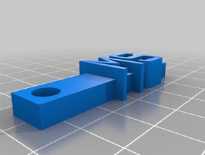 personalizzati portachiavi ms i su misura 3d print model - Mito3D