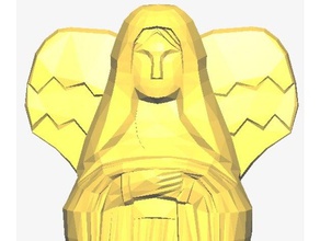 breath wild goddess statue video games zelda 3d print model - Mito3D