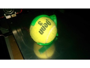 tennis ball holder clip sport & outdoors 3d print model - Mito3D