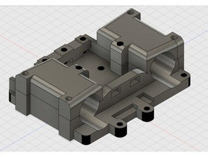 hipercubo 3d x transporte lm8u Impressora de peças lm8uu rolamento titular lmu8 3d print model - Mito3D