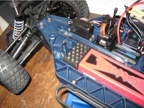 battery spacer traxxas slash 4x4 r c vehicles 3d print model - Mito3D